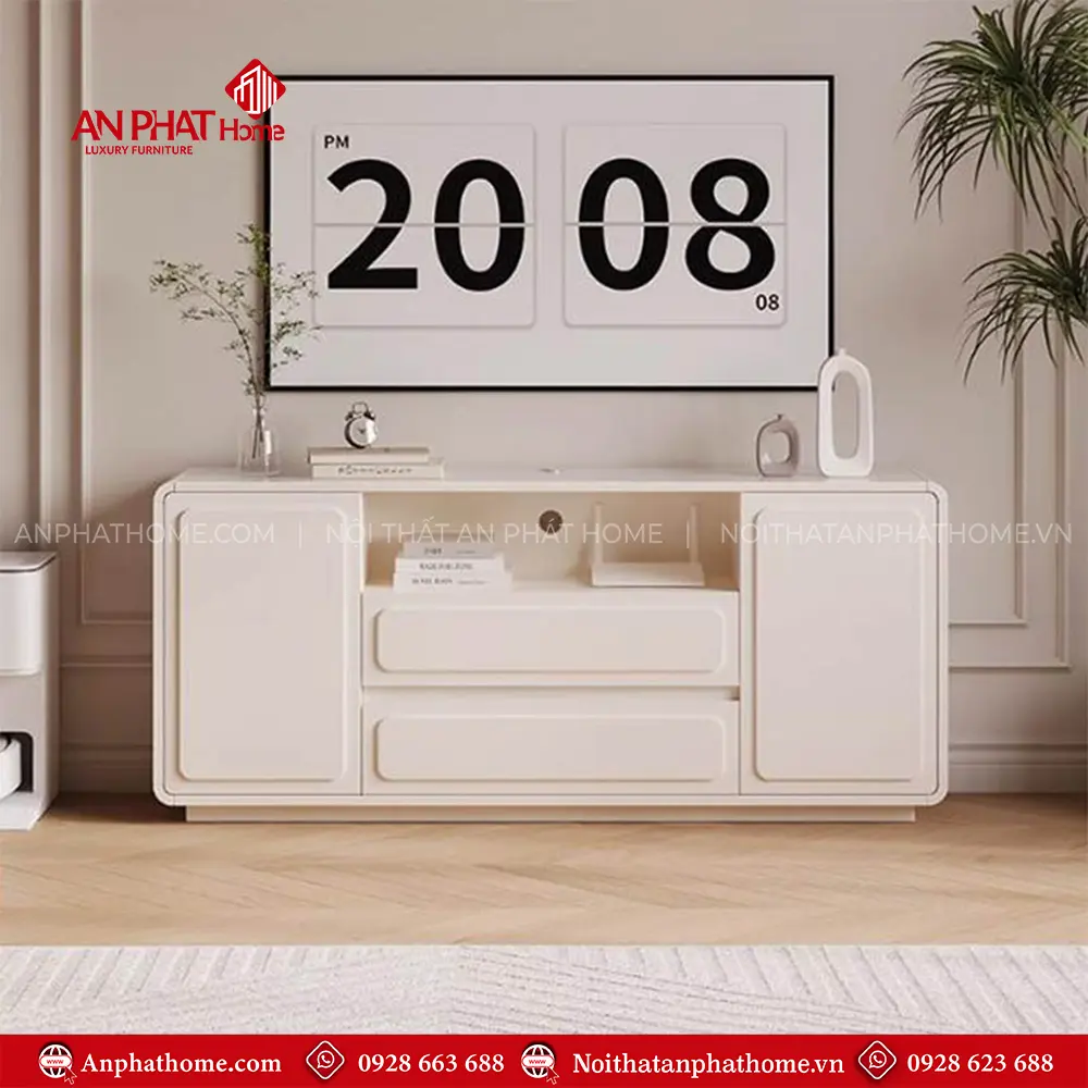 Kệ Tivi Hiện Đại Gỗ Công Nghiệp T-5384 17 Kệ Tivi Hiện Đại Gỗ Công Nghiệp T-5384