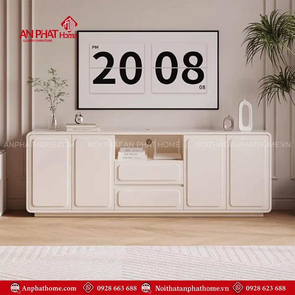 Kệ Tivi Hiện Đại Gỗ Công Nghiệp T-5384 16 Kệ Tivi Hiện Đại Gỗ Công Nghiệp T-5384