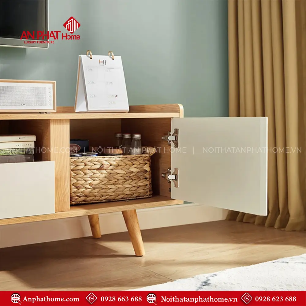 Kệ Tivi Phòng Khách Gỗ Công Nghiệp T-5390 11 Kệ Tivi Phòng Khách Gỗ Công Nghiệp T-5390