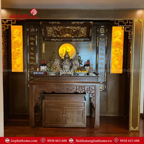 khong gian tho chung voi phong khach dep bt 256000002