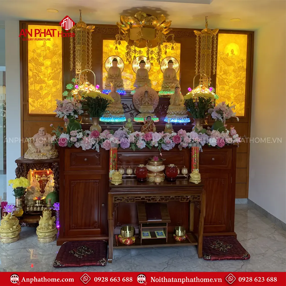 Không Gian Thờ Đẹp Tủ Thờ Gỗ Hương BT-2474 9 Không Gian Thờ Đẹp Tủ Thờ Gỗ Hương BT-2474
