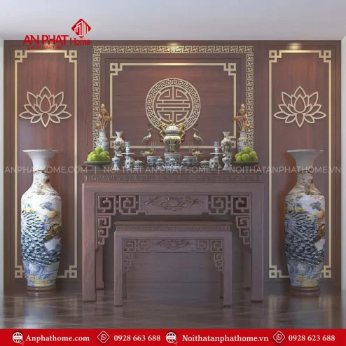 Không Gian Thờ Gia Tiên Đẹp BT-2318