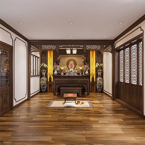 Không Gian Thờ Hiện Đại Cao Cấp BT-2449