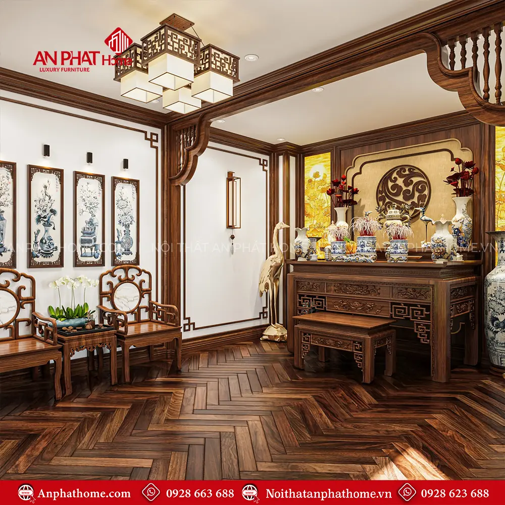 Không Gian Thờ Kết Hợp Vách Ốp Và Tranh Trúc Chỉ BT-2451 10 Không Gian Thờ Kết Hợp Vách Ốp Và Tranh Trúc Chỉ BT-2451