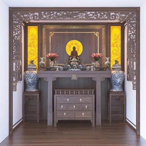 Không Gian Thờ Phật Cao Cấp BT-2310
