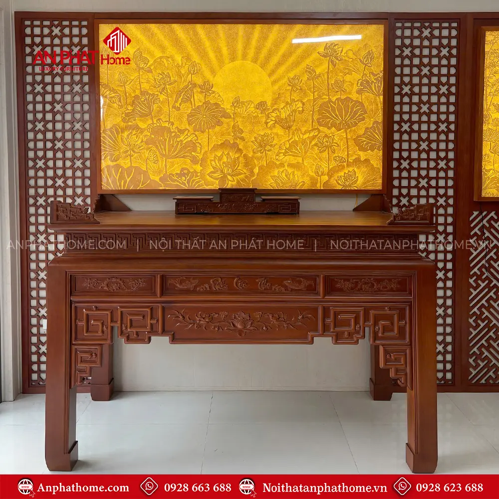 Không Gian Thờ Phật Và Gia Tiên Cho Nhà Phố BT-2557 15 Không Gian Thờ Phật Và Gia Tiên Cho Nhà Phố BT-2557