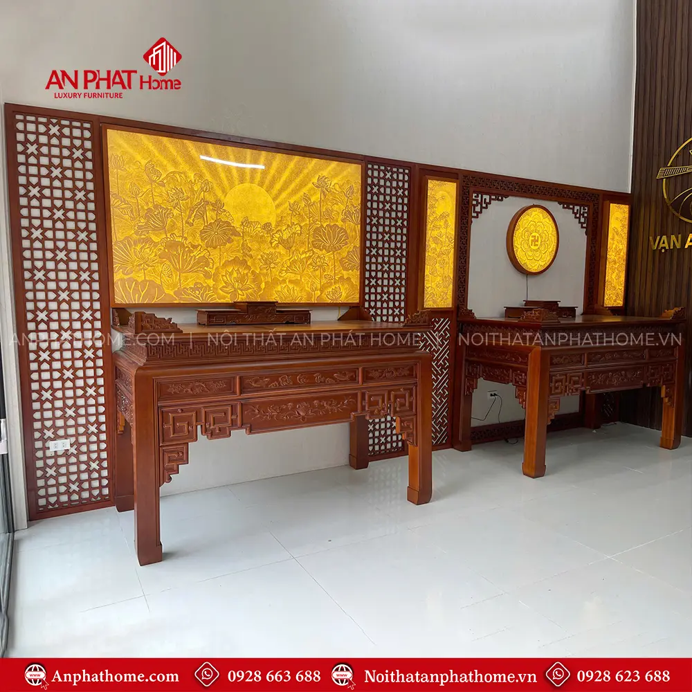Không Gian Thờ Phật Và Gia Tiên Cho Nhà Phố BT-2557 11 Không Gian Thờ Phật Và Gia Tiên Cho Nhà Phố BT-2557