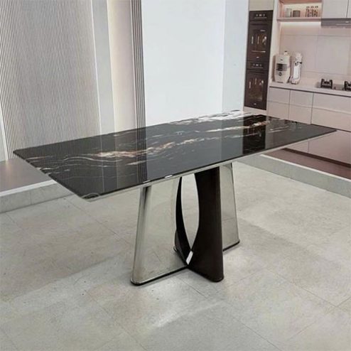 Mẫu Bàn Ăn Chân Nhập Khẩu Cao Cấp BA-2163