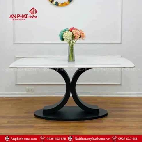Mẫu Bàn Ăn Mặt Đá Hiện Đại Đẹp BA-2148