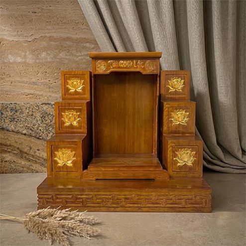 Mẫu Bàn Thờ Thần Tài Ông Địa Đẹp BT-2675