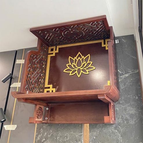 Mẫu Bàn Thờ Treo Tường Đẹp BT-2665