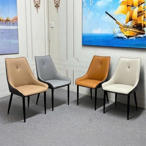 Mẫu Ghế Ăn Bọc Da Beyli Nhập Khẩu GA122