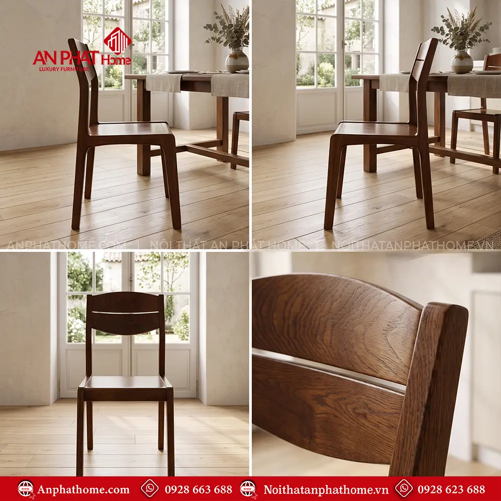 Mẫu Ghế Ăn Gỗ Hiện Đại Cho Bàn Ăn GAG670 8 Mẫu Ghế Ăn Gỗ Hiện Đại Cho Bàn Ăn GAG670