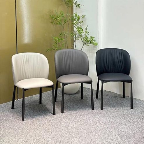 Mẫu Ghế Ăn Nhập Khẩu Evan Bọc Da Cao Cấp GA585