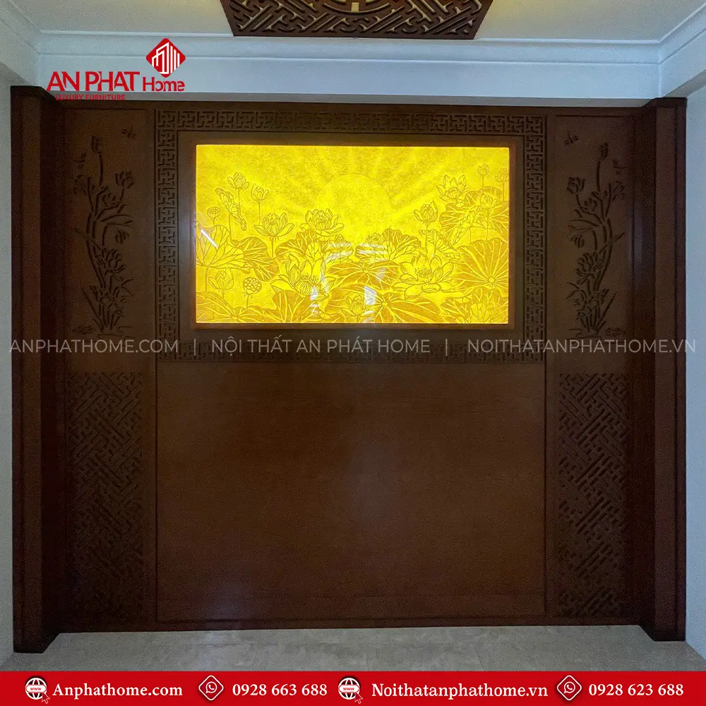 Mẫu Vách Ốp Phòng Thờ Hiện Đại VN-4343 7 Mẫu Vách Ốp Phòng Thờ Hiện Đại VN-4343