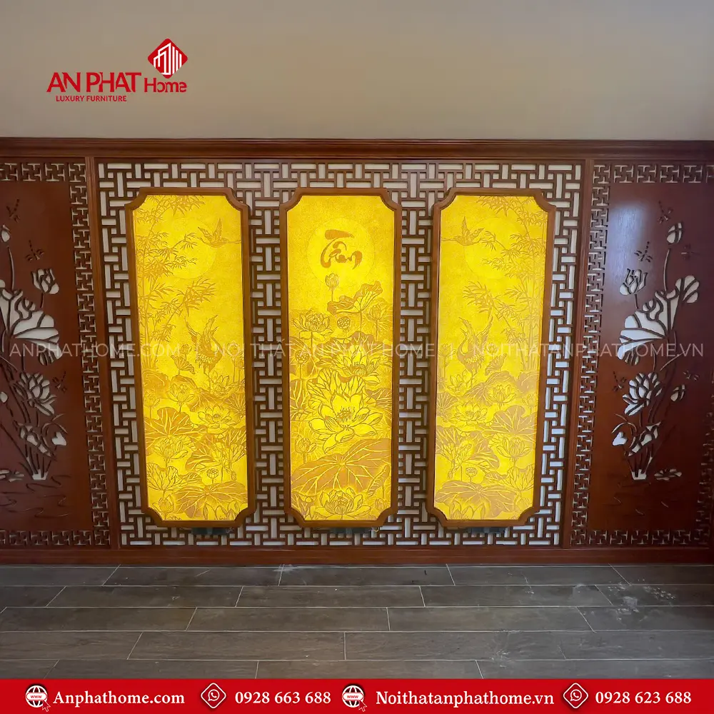 Phòng Thờ Biệt Thự Cao Cấp Gỗ Hương Đá BT-2583 15 Phòng Thờ Biệt Thự Cao Cấp Gỗ Hương Đá BT-2583