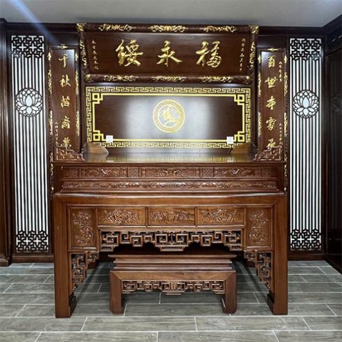 Phòng Thờ Biệt Thự Cho Nhà Phố BT-2756