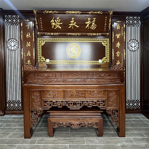Phòng Thờ Biệt Thự Cho Nhà Phố BT-2756