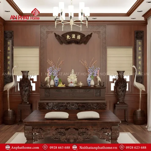 Phòng Thờ Cổ Điển Sang Trọng BT-2544