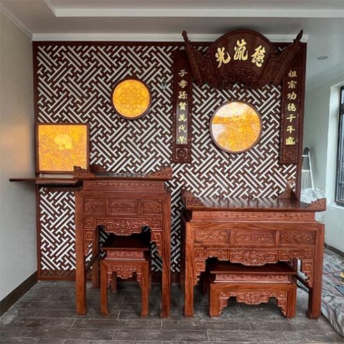 Phòng Thờ Đẹp Đầy Đủ BT-2568