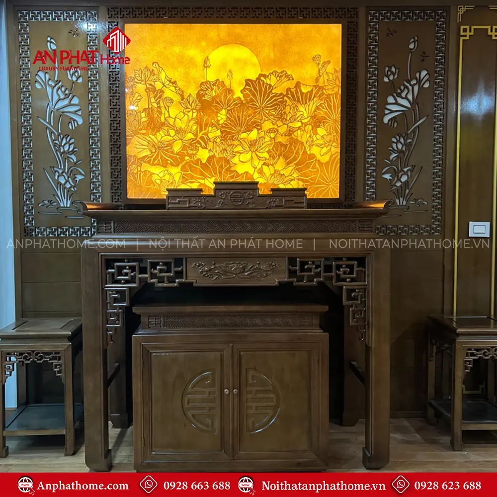 Phòng Thờ Đẹp Trang Trí Hiện Đại BT-2491 7 Phòng Thờ Đẹp Trang Trí Hiện Đại BT-2491