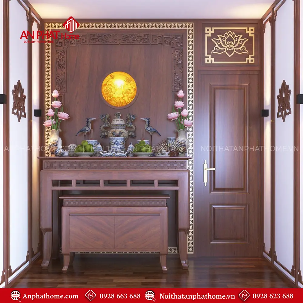 Phòng Thờ Đơn Giản Hiện Đại BT-2435 5 Phòng Thờ Đơn Giản Hiện Đại BT-2435