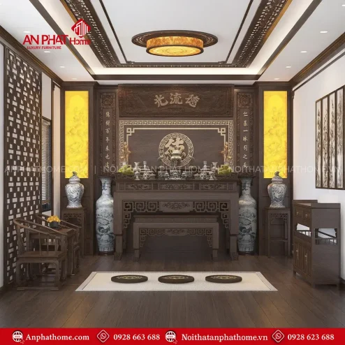 Phòng Thờ Gia Tiên Cao Cấp BT-2332