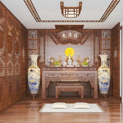 Phòng Thờ Gia Tiên Đẹp BT-2333