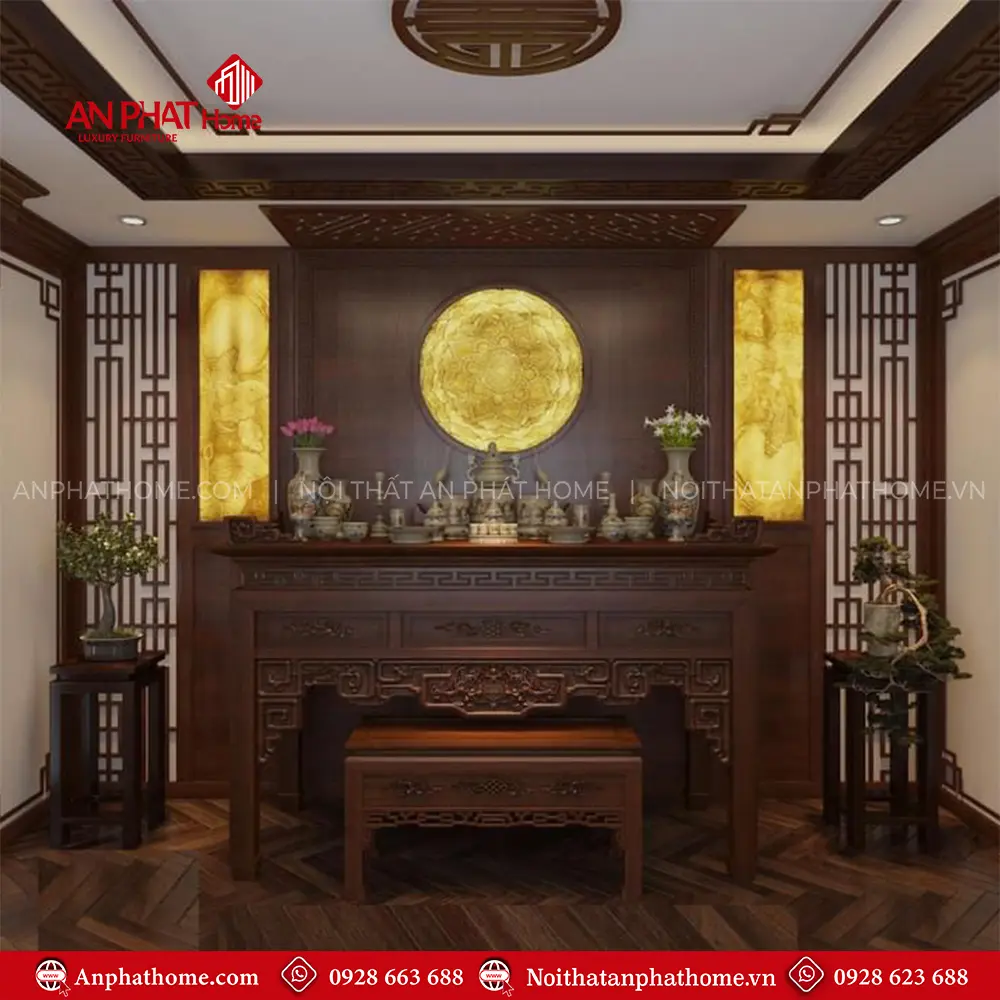 Phòng Thờ Gia Tiên Đẹp BT-2519 3 Phòng Thờ Gia Tiên Đẹp BT-2519