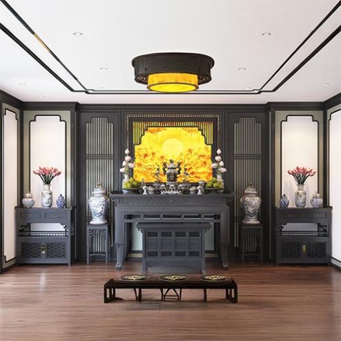 Phòng Thờ Hiện Đại Đẹp BT-2336
