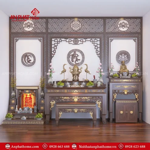 Phòng Thờ Hiện Đại Đẹp BT-2351