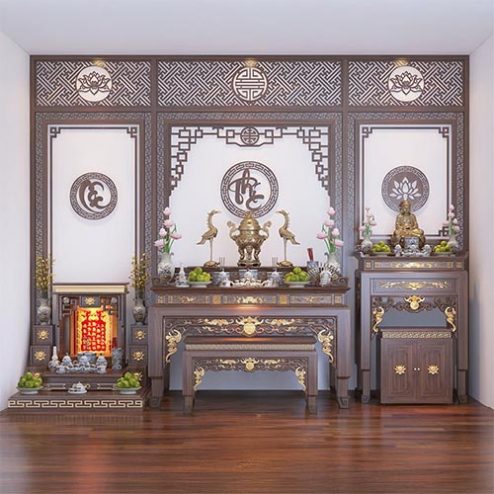 Phòng Thờ Hiện Đại Đẹp BT-2351