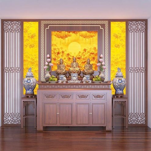Phòng Thờ Phật Hiện Đại BT-2345
