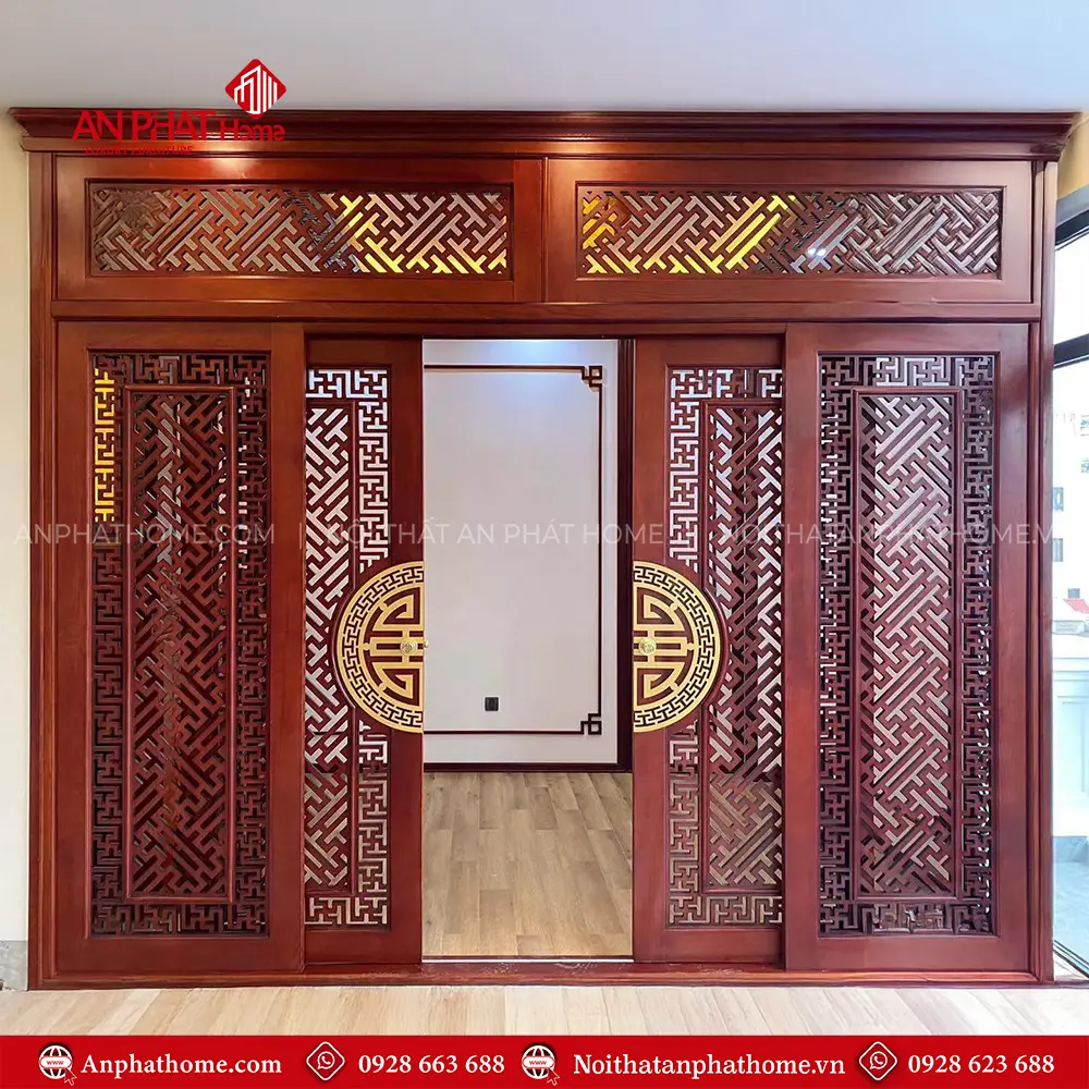 Vách Cửa Lùa Phòng Thờ Hiện Đại VN-4395 6 Vách Cửa Lùa Phòng Thờ Hiện Đại VN-4395