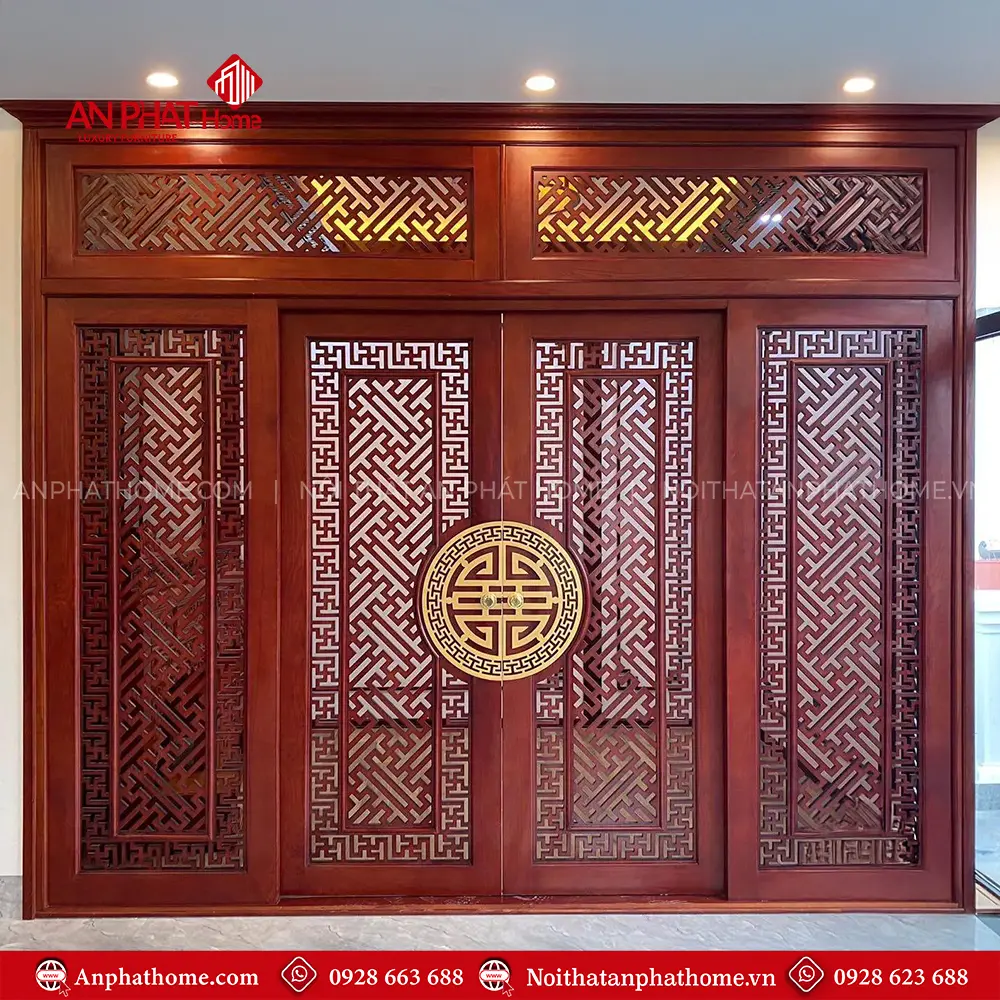 Vách Cửa Lùa Phòng Thờ Hiện Đại VN-4395 5 Vách Cửa Lùa Phòng Thờ Hiện Đại VN-4395