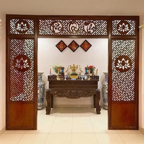 Vách Cửa Võng 2 Bên Đẹp VN-4424