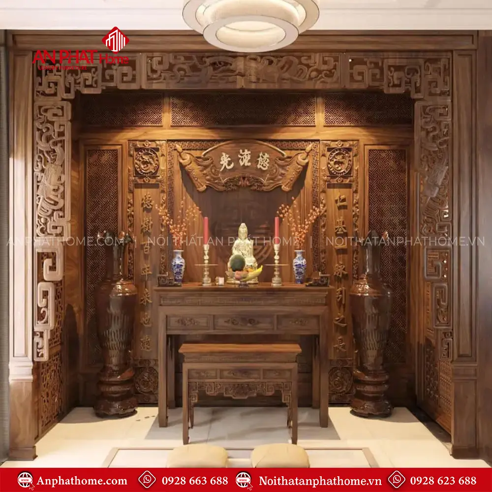 Vách Ngăn Không Gian Thờ Gỗ Công Nghiệp Hiện Đại VN-4397 7 Vách Ngăn Không Gian Thờ Gỗ Công Nghiệp Hiện Đại VN-4397