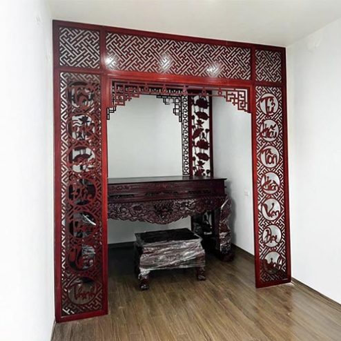 Vách Ngăn Phòng Thờ Đẹp Hiện Đại VN-4425