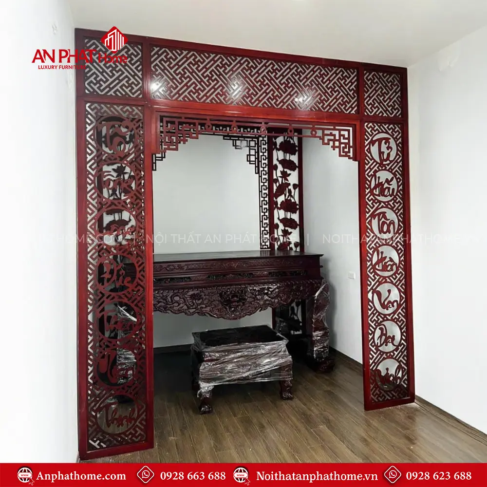 Vách Ngăn Phòng Thờ Đẹp Hiện Đại VN-4425 3 Vách Ngăn Phòng Thờ Đẹp Hiện Đại VN-4425