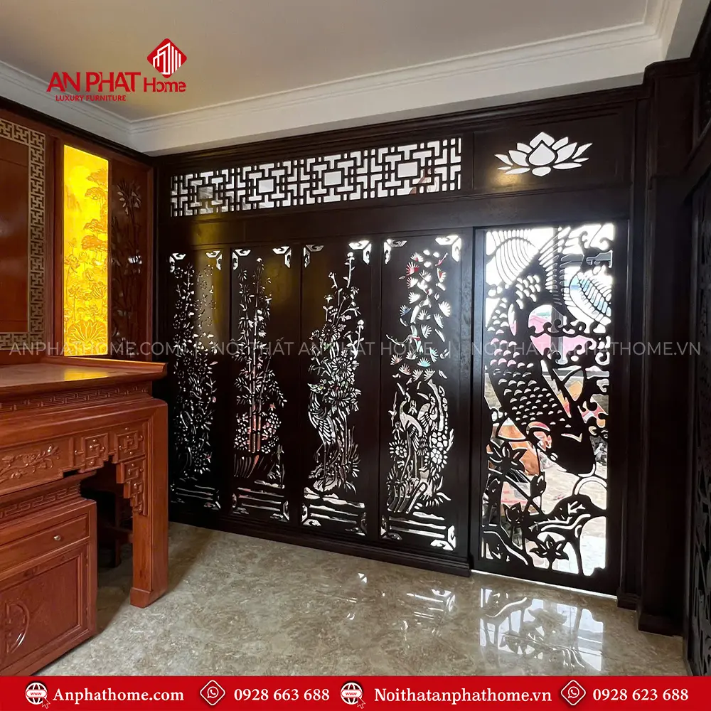Vách Ngăn Phòng Thờ VN-4311 9 Vách Ngăn Phòng Thờ VN-4311