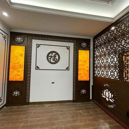 Vách Ngăn Và Ốp Phòng Thờ VN-4308