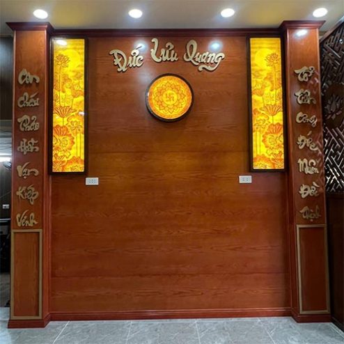 Vách Ốp Bàn Thờ Đẹp Hiện Đại VN-4355