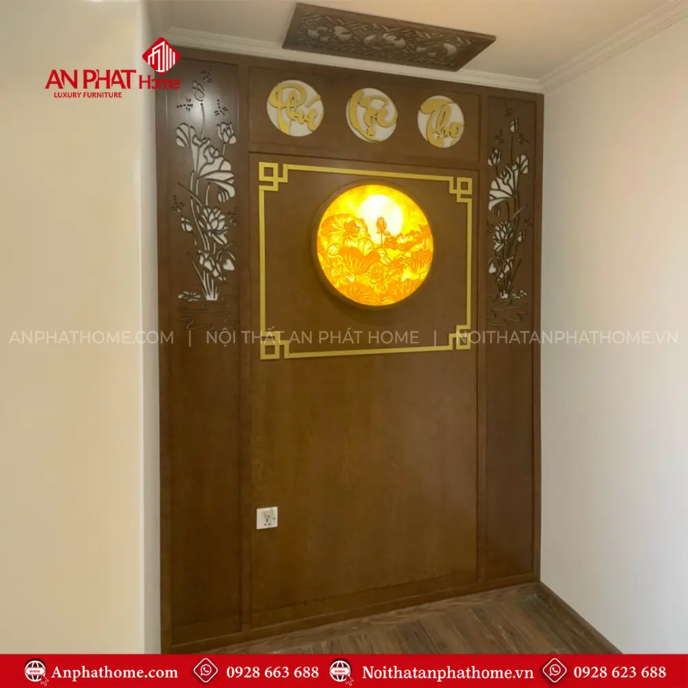 Vách Ốp Bàn Thờ Đẹp VN-4326 9 Vách Ốp Bàn Thờ Đẹp VN-4326