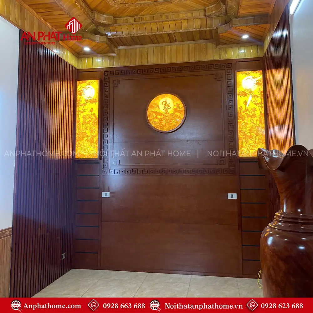 Vách Ốp Phòng Thờ Cao Cấp VN-4341 10 Vách Ốp Phòng Thờ Cao Cấp VN-4341
