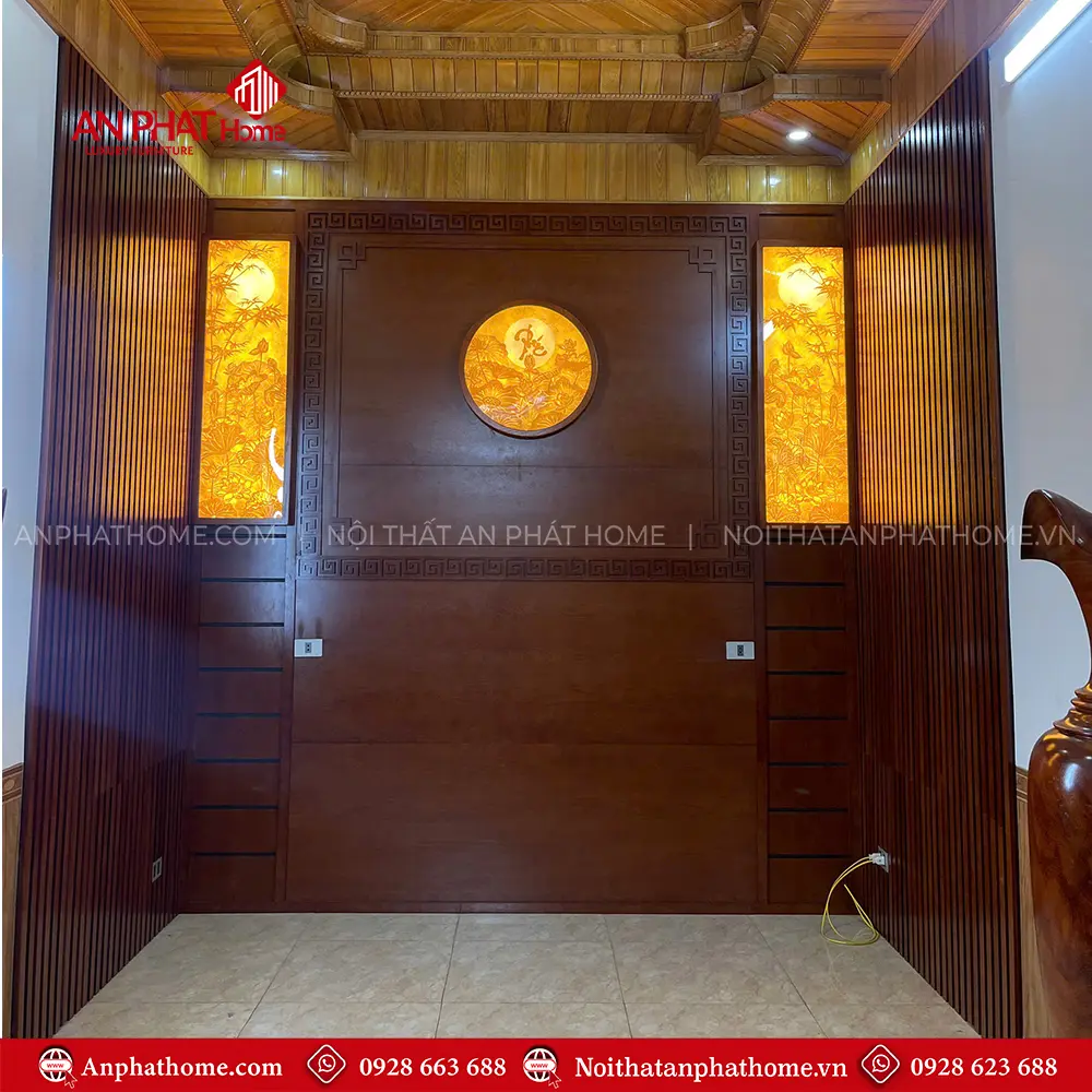 Vách Ốp Phòng Thờ Cao Cấp VN-4341 9 Vách Ốp Phòng Thờ Cao Cấp VN-4341