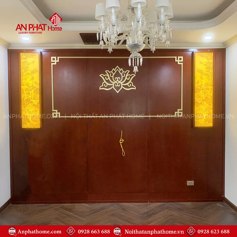 Vách Ốp Phòng Thờ Đẹp VN-4336 5 Vách Ốp Phòng Thờ Đẹp VN-4336