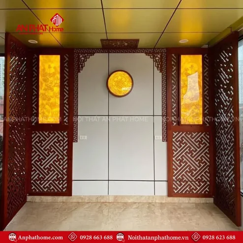 Vách Phòng Thờ Hiện Đại VN-4310
