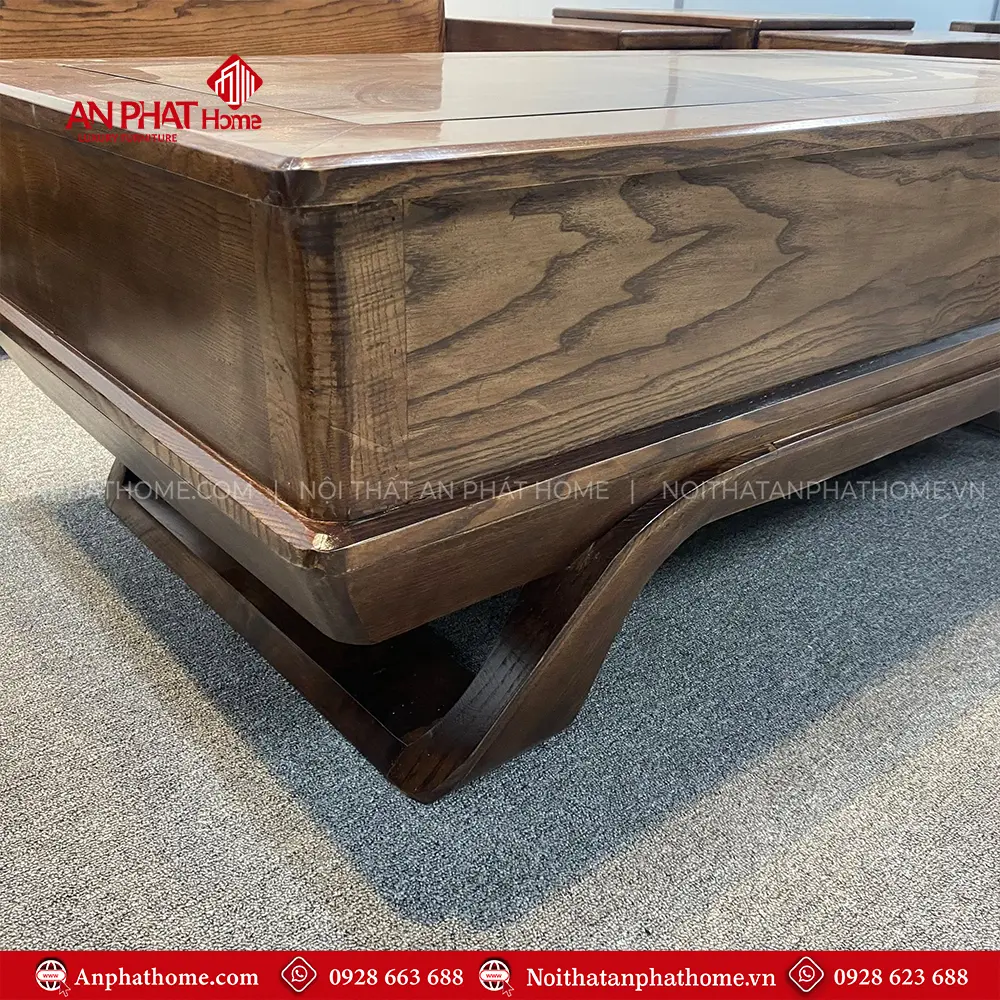 Bàn Ghế Phòng Khách Gỗ Sồi Hiện Đại F-1370 13 Bàn Ghế Phòng Khách Gỗ Sồi Hiện Đại F-1370