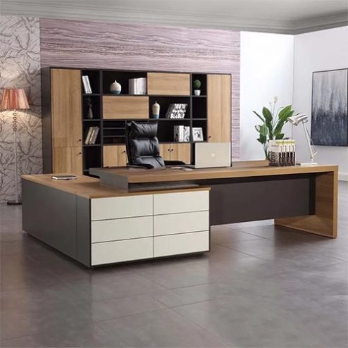 Bàn Giám Đốc Gỗ Công Nghiệp Cao Cấp B-2878
