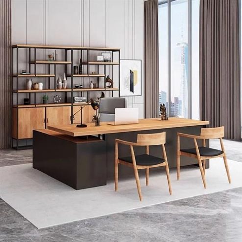 Bàn Giám Đốc Hiện Đại Gỗ Công Nghiệp B-2879